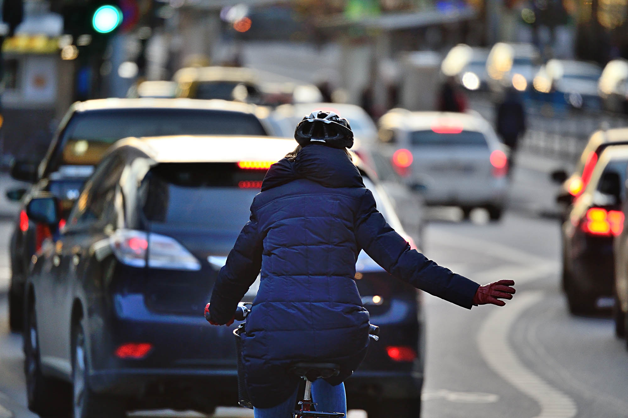 Cyclist injuries in road traffic accidents